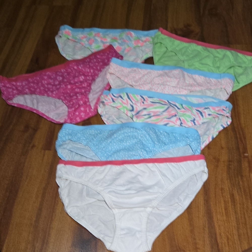Fruit of the Loom Kids Underwear Set - Pink, Green, Blue, White NEW SIZE 16